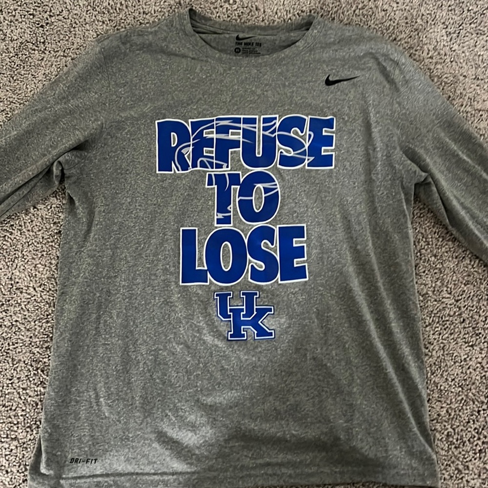 Kentucky Basketball Dri-Fit Long Sleeve - Refuse to Lose XL